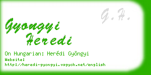 gyongyi heredi business card